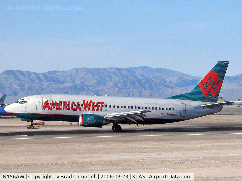 N156AW, 1987 Boeing 737-3G7 C/N 23778, America West Airlines / 1987 Boeing 737-3G7