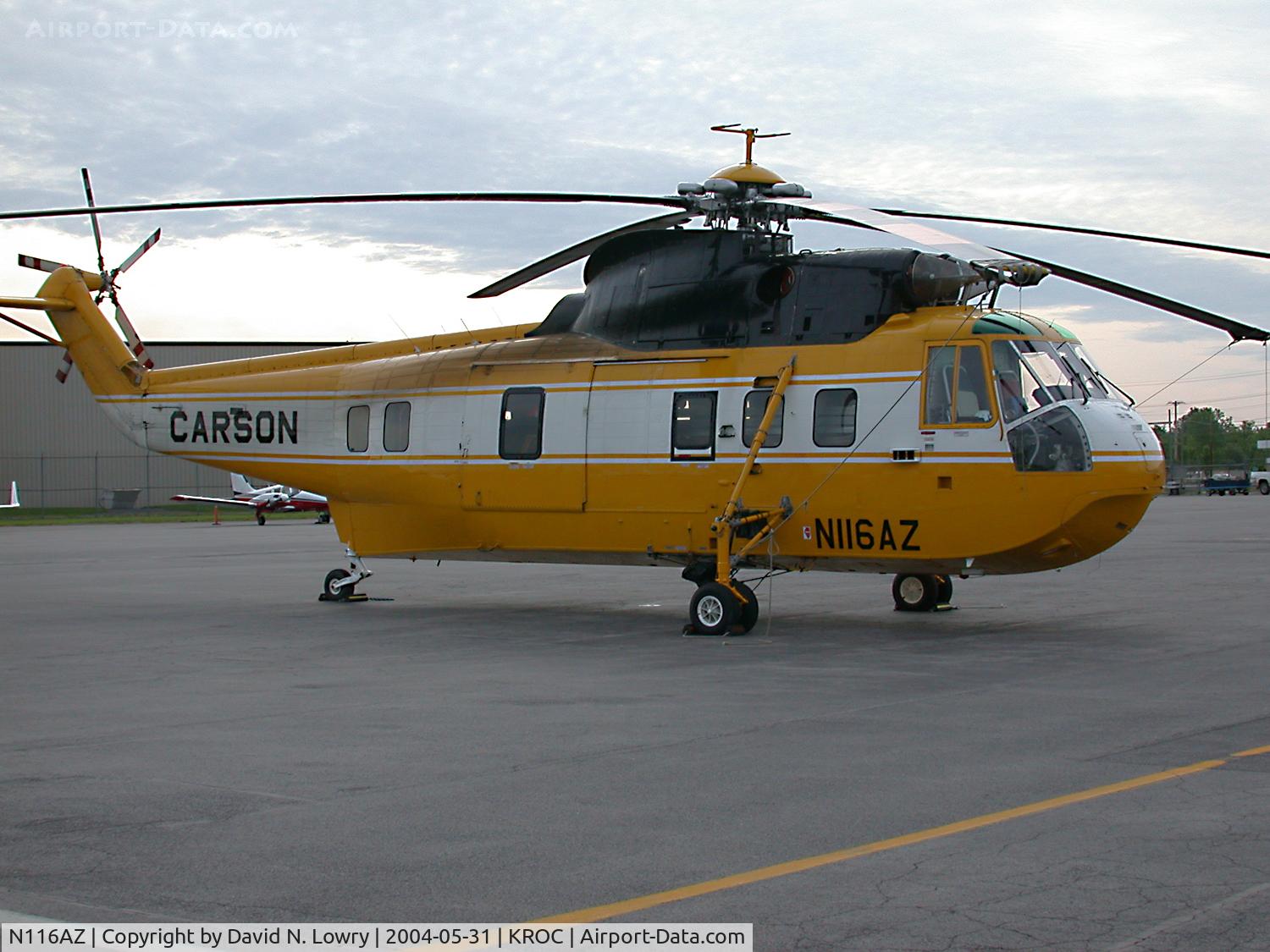 N116AZ, 1964 Sikorsky S-61N C/N 61242, N116AZ at KROC.