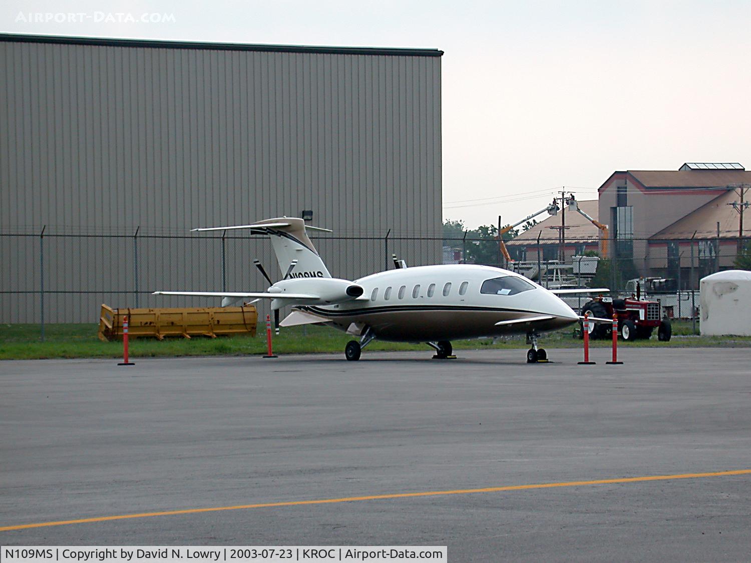 N109MS, 1991 Piaggio P-180 C/N 1008, N109MS at KROC.