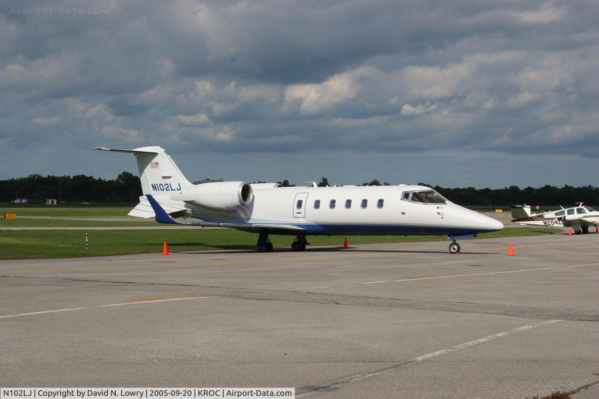 N102LJ, 1997 Learjet 60 C/N 60-102, N102LJ at KROC.