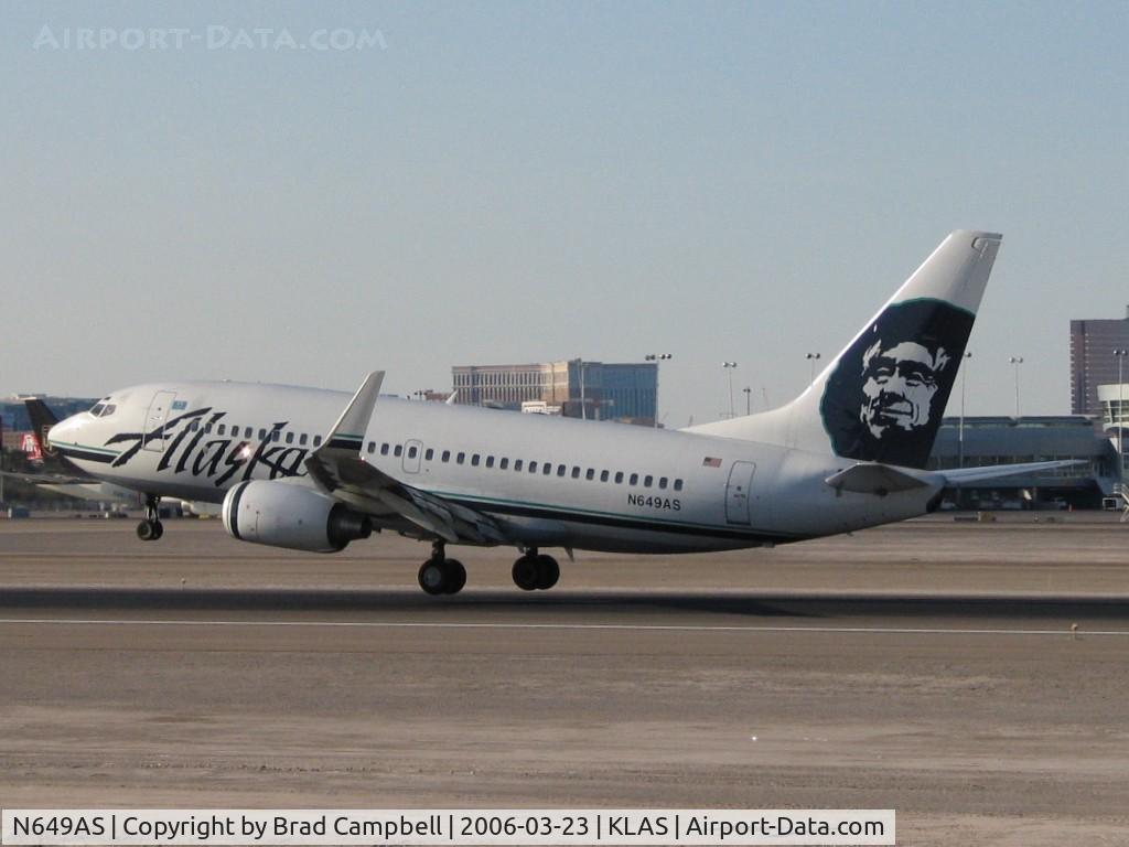 N649AS, 2003 Boeing 737-790 C/N 30663, Alaska Airlines / 2003 Boeing 737-790