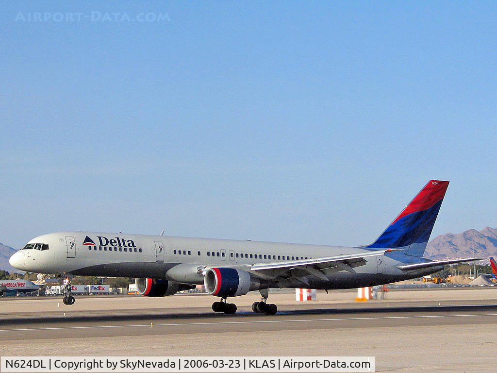 N624DL, 1987 Boeing 757-232 C/N 22914, Delta Airlines / Boeing 757-232