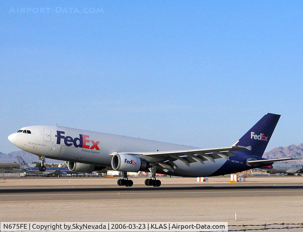 N675FE, 1998 Airbus A300F4-605R C/N 789, Federal Express - 'FedEx' / Airbus Industrie A300F4-605R