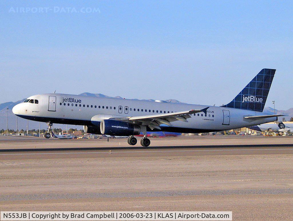 N553JB, 2002 Airbus A320-232 C/N 1896, jetBlue Airways - 'Got Blue?' / Airbus A320-232