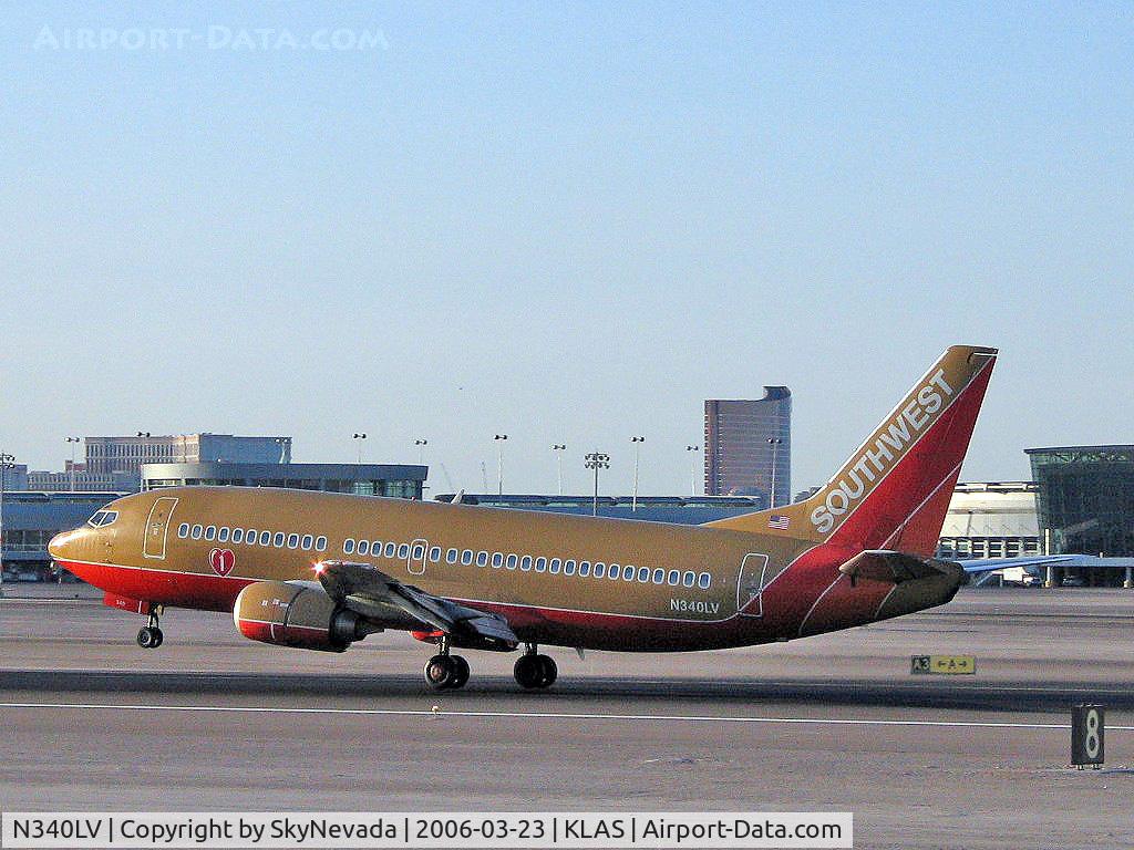 N340LV, 1987 Boeing 737-3K2 C/N 23738, Southwest Airlines / Boeing 737-3K2