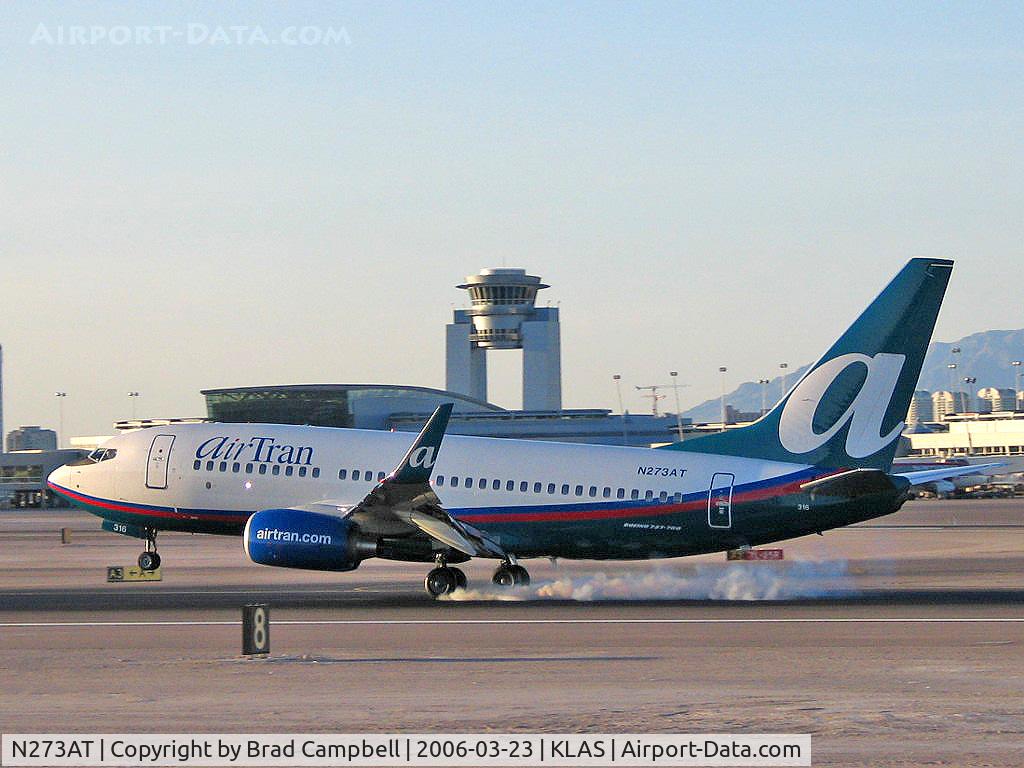 N273AT, 2005 Boeing 737-76N C/N 32662, AirTran / Boeing 737-76N