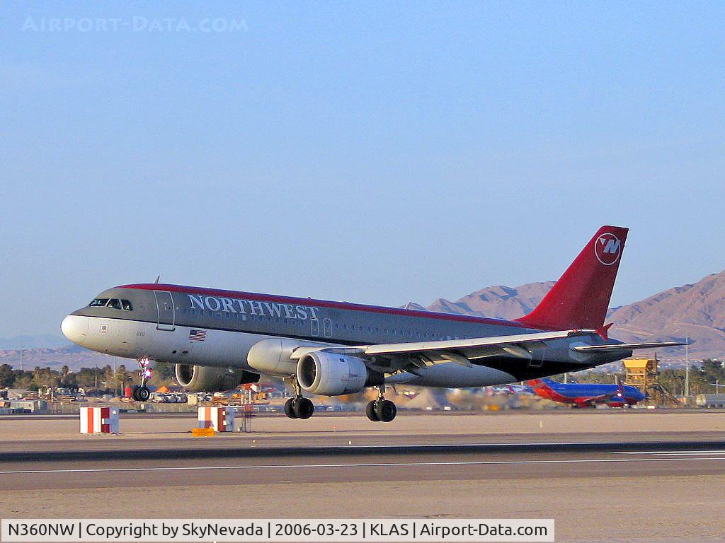 N360NW, 1998 Airbus A320-212 C/N 0903, Northwest Airlines / Airbus Industrie A320-212