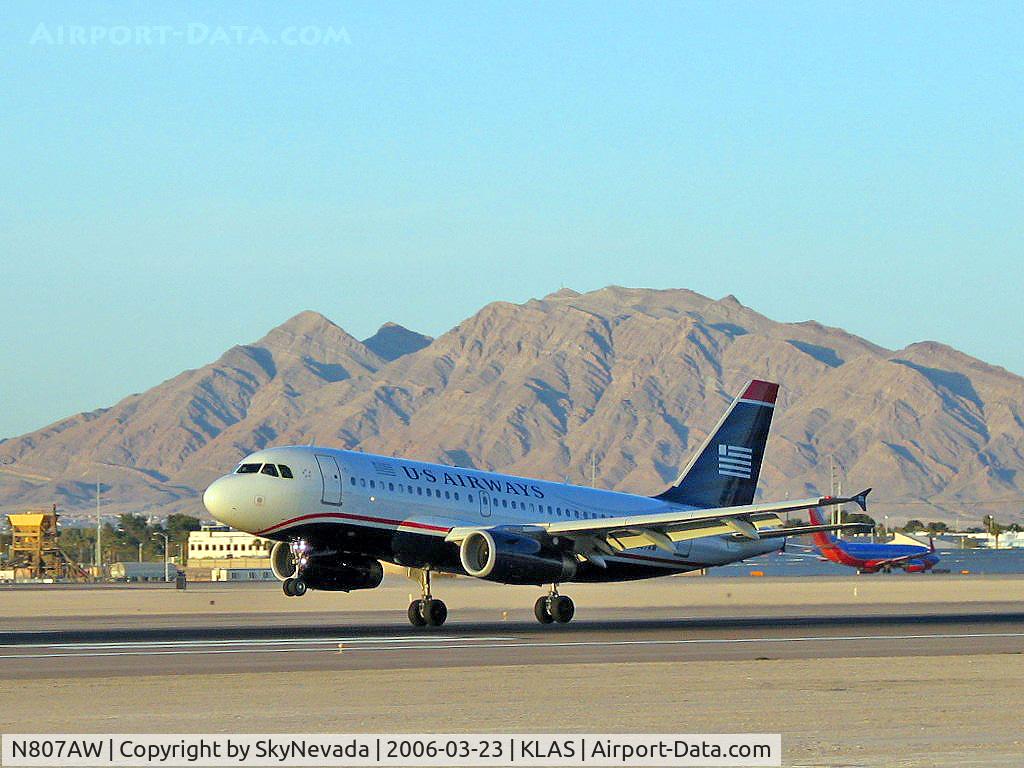 N807AW, 1999 Airbus A319-132 C/N 1064, US Airways / Airbus Industrie A319-132