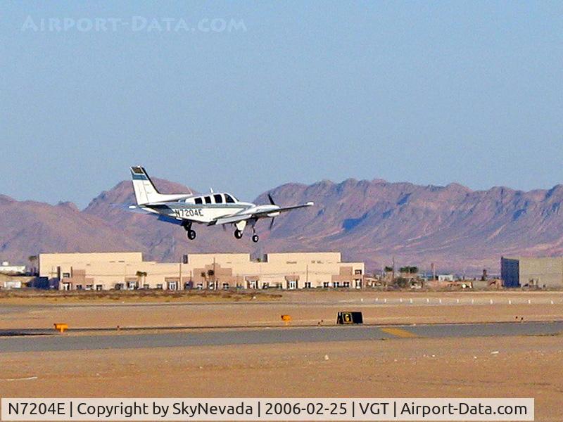 N7204E, 1984 Beech 58P Baron C/N TJ-457, Overit Air / Beech 58P