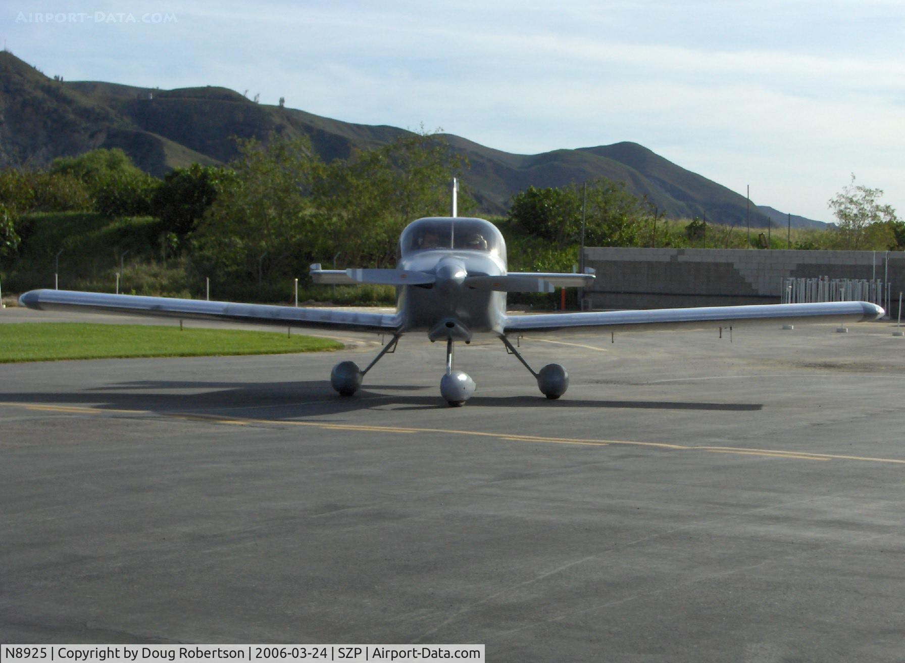 N8925, 2006 Vans RV-10A C/N 003, Lee Tracy Saylor LT3 VAN'S RV-10A 4 place, Ser.003, Lycoming IO-540 300 Hp, ready for 4th flight from completion after 16 month build time