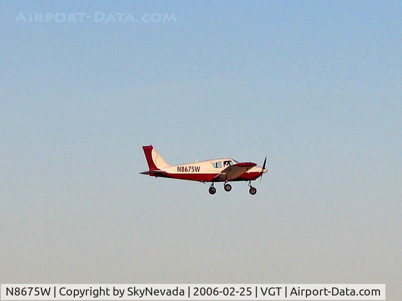 N8675W, 1964 Piper PA-28-235 C/N 28-10205, BR Flyers /  Piper PA-28-235 / I see this one out here a lot.
