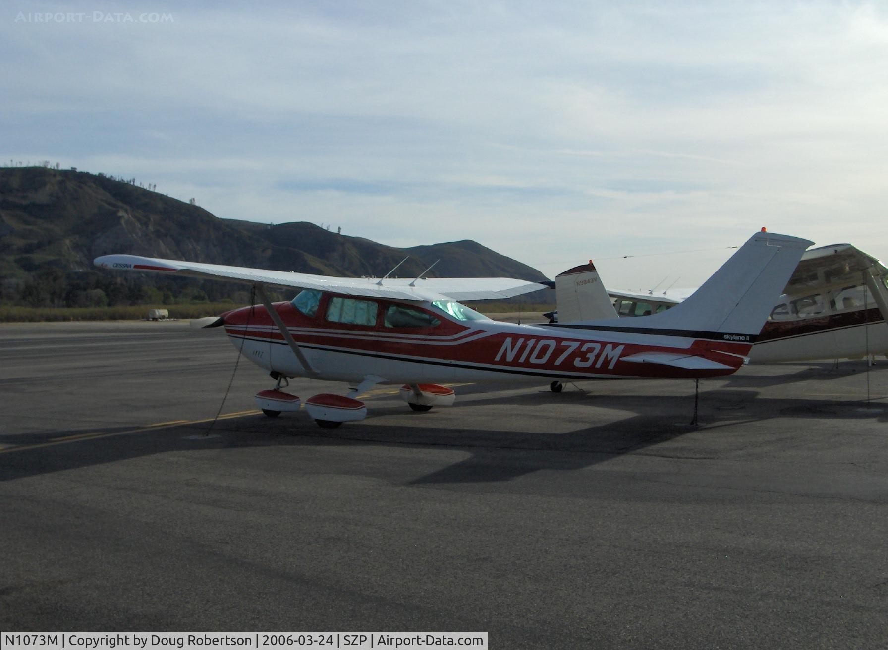 N1073M, 1975 Cessna 182P Skylane C/N 18264219, 1975 Cessna 182P SKYLANE II, Continental O-470-S 230 Hp