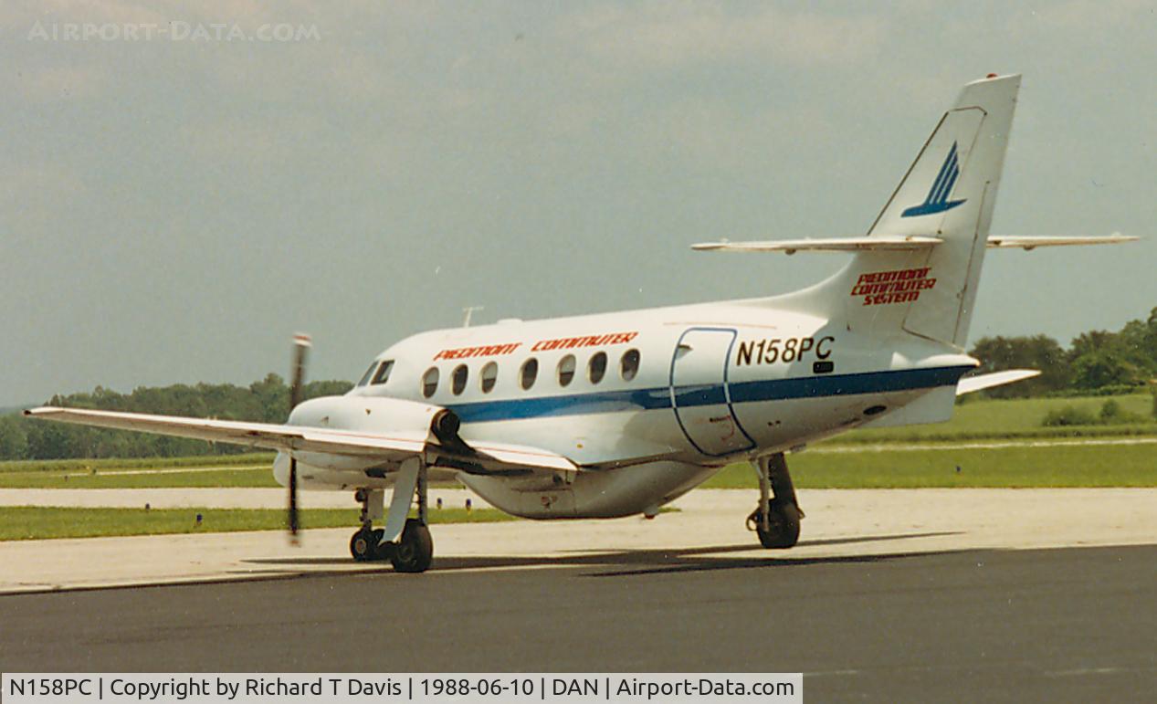 N158PC, 1987 British Aerospace Jetstream 3101 C/N 763, Piedmont Commuter June 1988 at Danville Regional