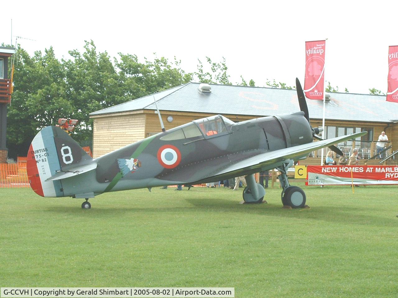 G-CCVH, 1939 Curtiss H-75A-1 C/N 12881, Curtiss H75A-1 Hawk