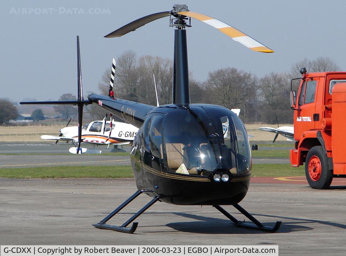 G-CDXX, 2005 Robinson R44 Raven II C/N 10624, Robinson R-44 Raven II (Halfpenny Green)