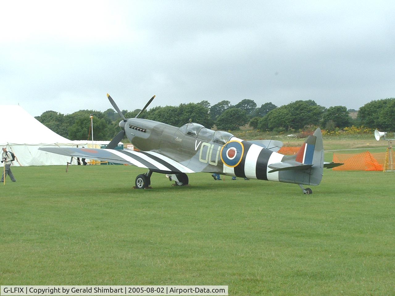 G-LFIX, 1944 Supermarine 509 Spitfire LF.IX (T.IX) C/N CBAF.8463, Supermarine Spitfire TR.9. ML407