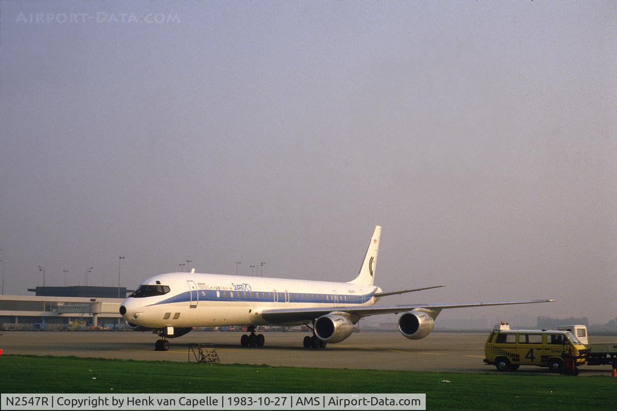N2547R, 1969 Douglas DC-8-62 C/N 46084, This is the first DC-8 to be converted into a DC-8-70 with CFM56 turbofan engines.
