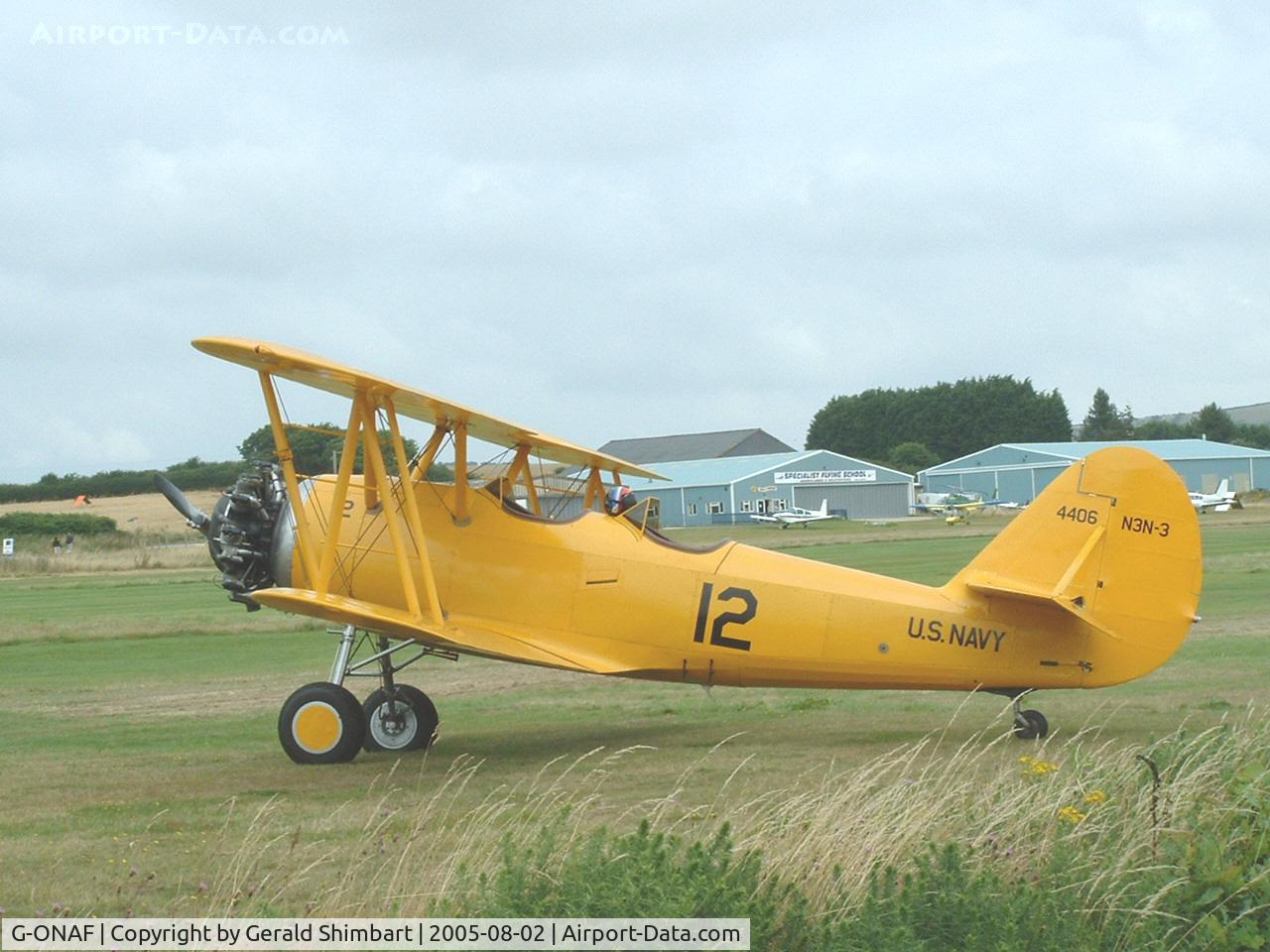 G-ONAF, Naval Aircraft Factory N3N-3 C/N 4406, Naval Aircraft Factory N3N-3
