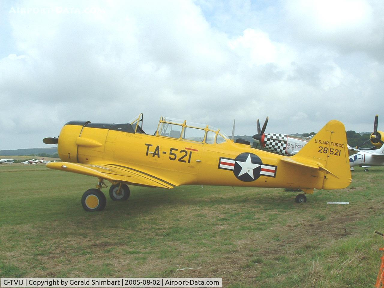 G-TVIJ, 1952 Canadian Car & Foundry T-6H Harvard Mk.4 C/N CCF4-442, Canadian Car & Foundry Harvard 4