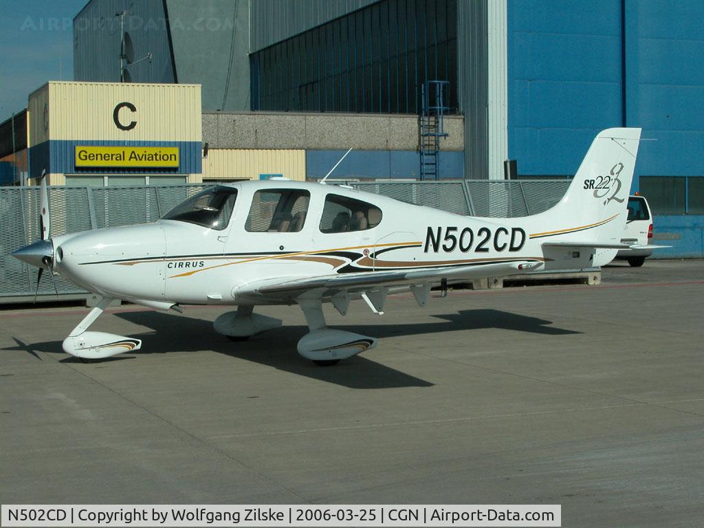 N502CD, 2004 Cirrus SR22 G2 C/N 1149, rare visitor