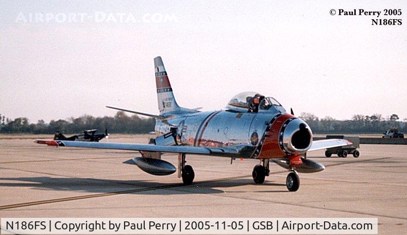 N186FS, 1956 Canadair CL-13B Sabre 6 C/N 1461, So close you get warm after she passes