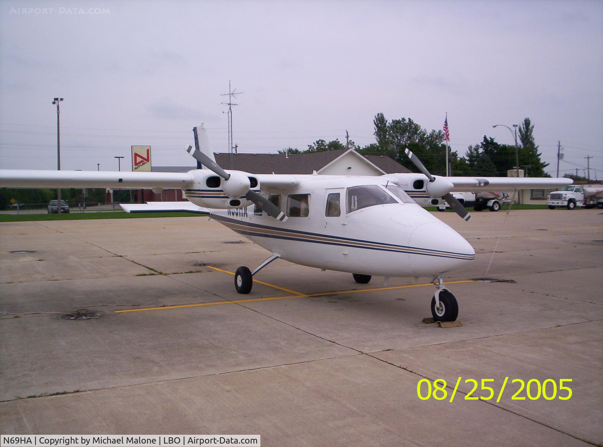 N69HA, 1990 Partenavia P-68C C/N 373, LBO