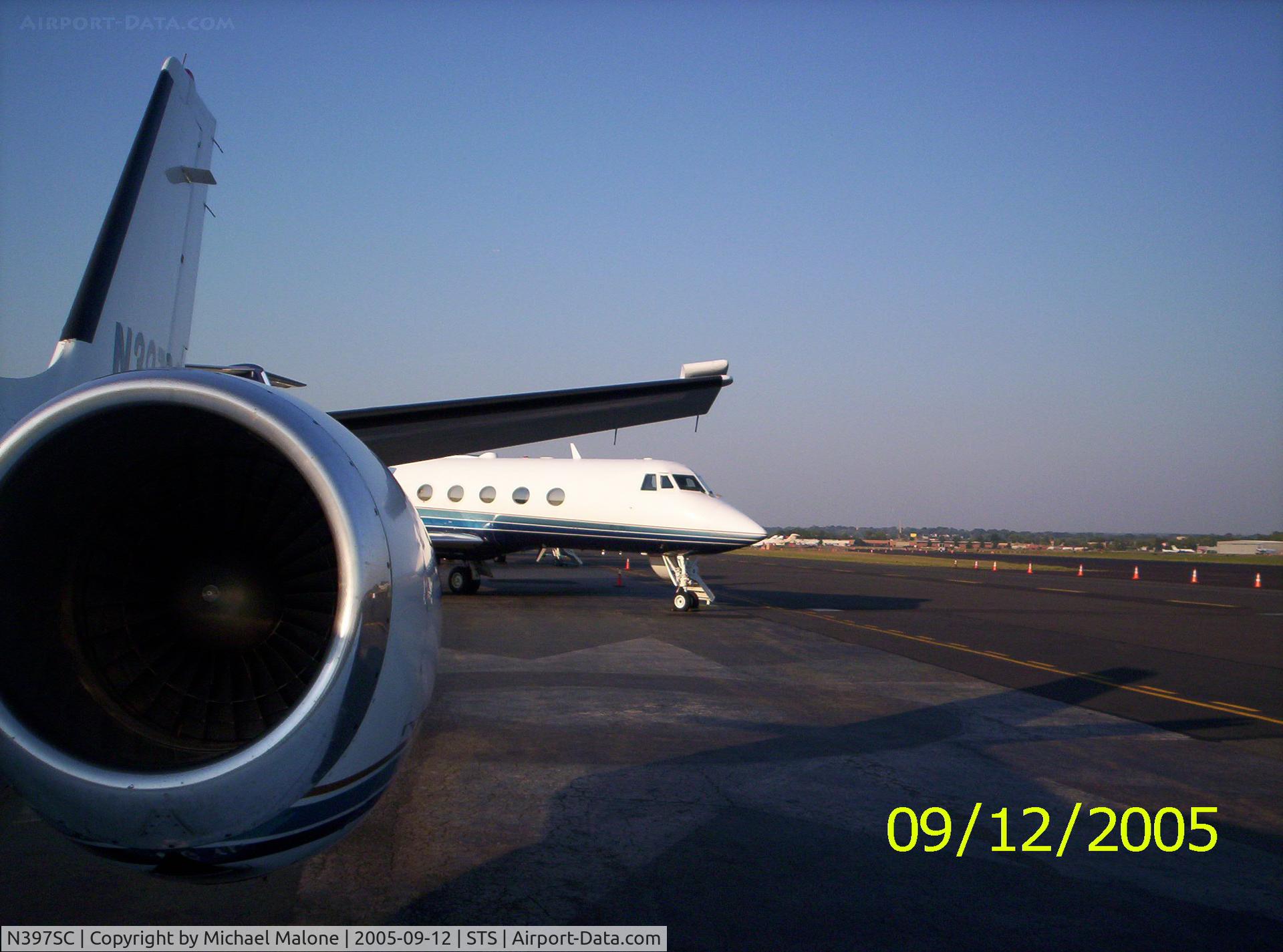 N397SC, 1972 Cessna 500 Citation C/N 500-0019, Left Engine