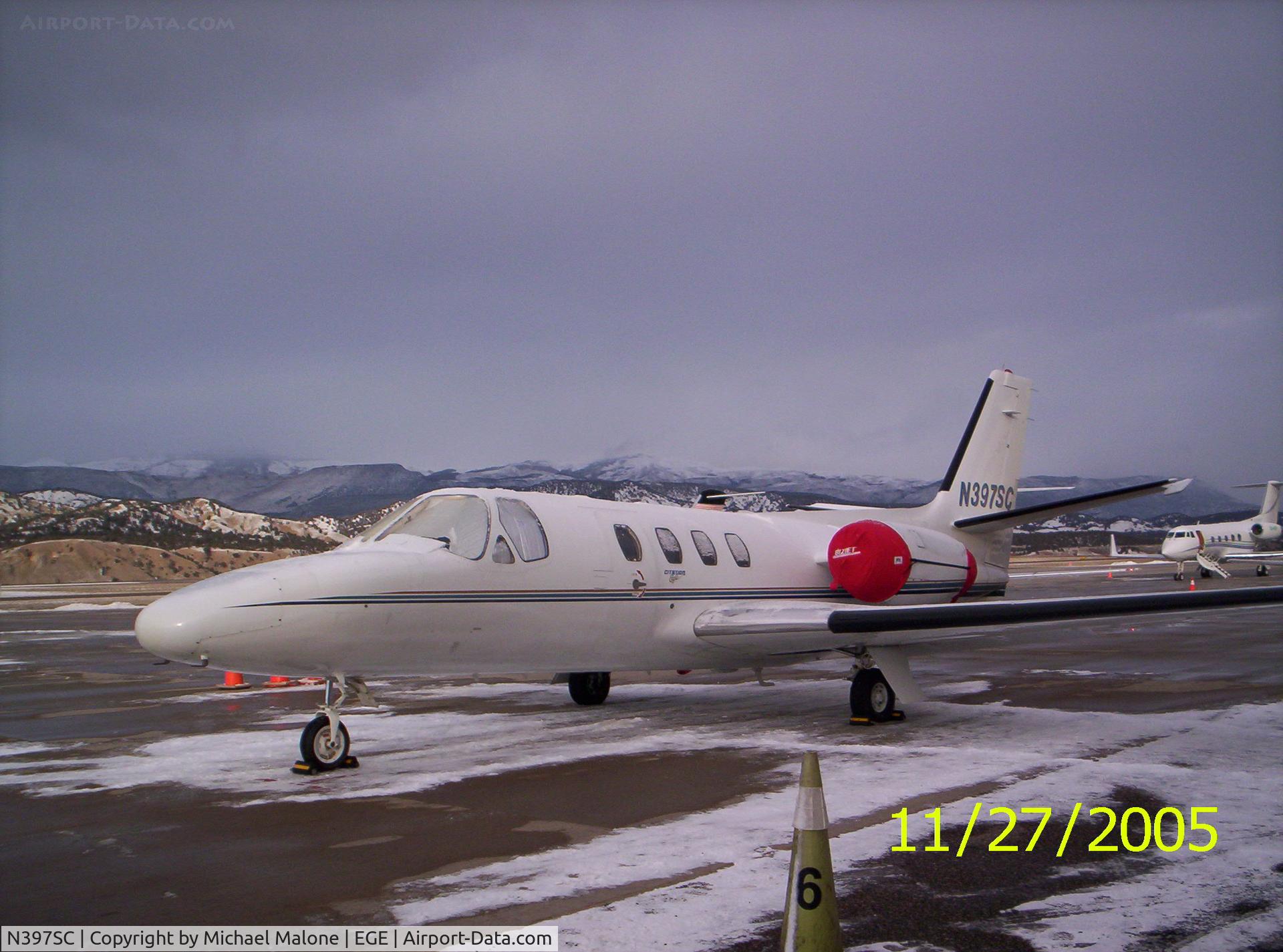 N397SC, 1972 Cessna 500 Citation C/N 500-0019, cold day