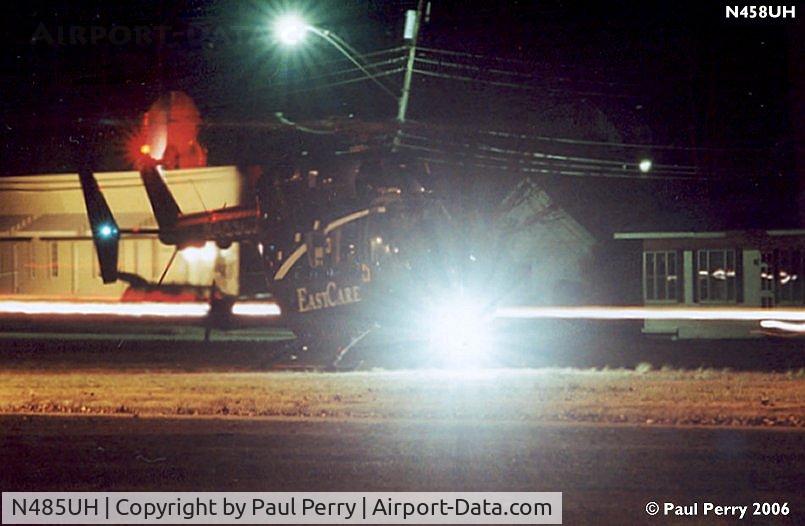 N485UH, Eurocopter-Kawasaki BK-117A-4 C/N 7036, Cas-Evac from Ahoskie one night early in 2006