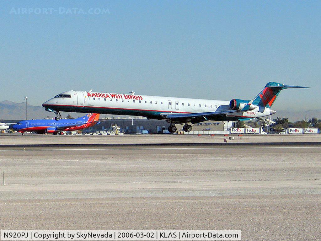 N920PJ, 1975 Douglas DC-9-51 C/N 47677, America West Express / McDonnell Douglas DC-9-51