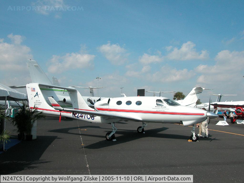 N247CS, 2002 Adam Aircraft A500 C/N 0002, NBAA 2005