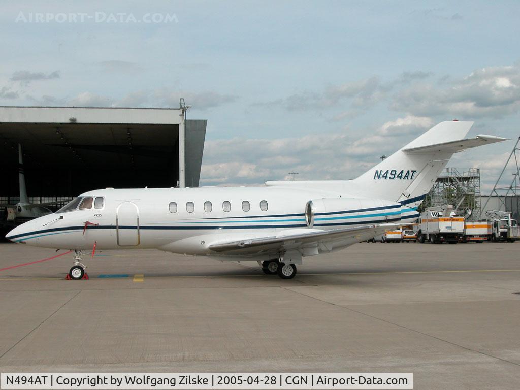 N494AT, 1987 British Aerospace BAe.125 Series 800A C/N 258103, Based in UK