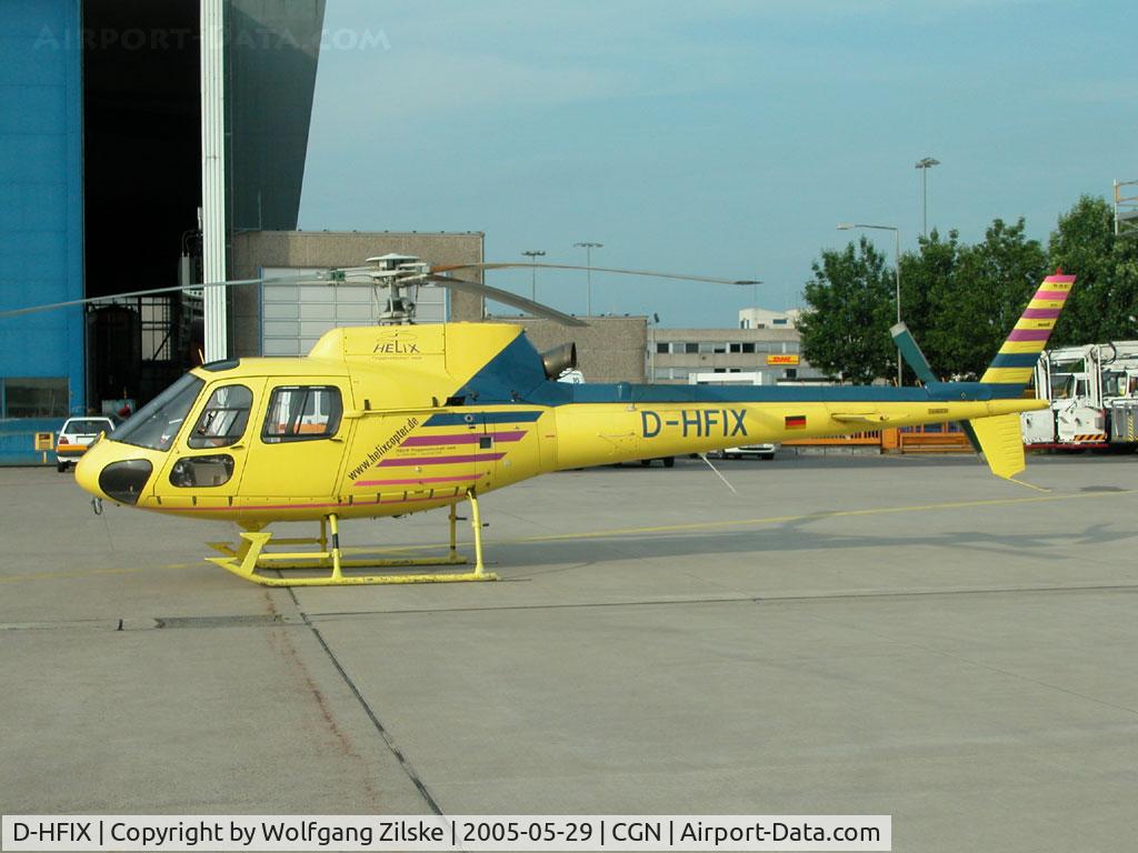 D-HFIX, Aerospatiale AS-350B-2 Ecureuil C/N 9010, Visitor at CGN