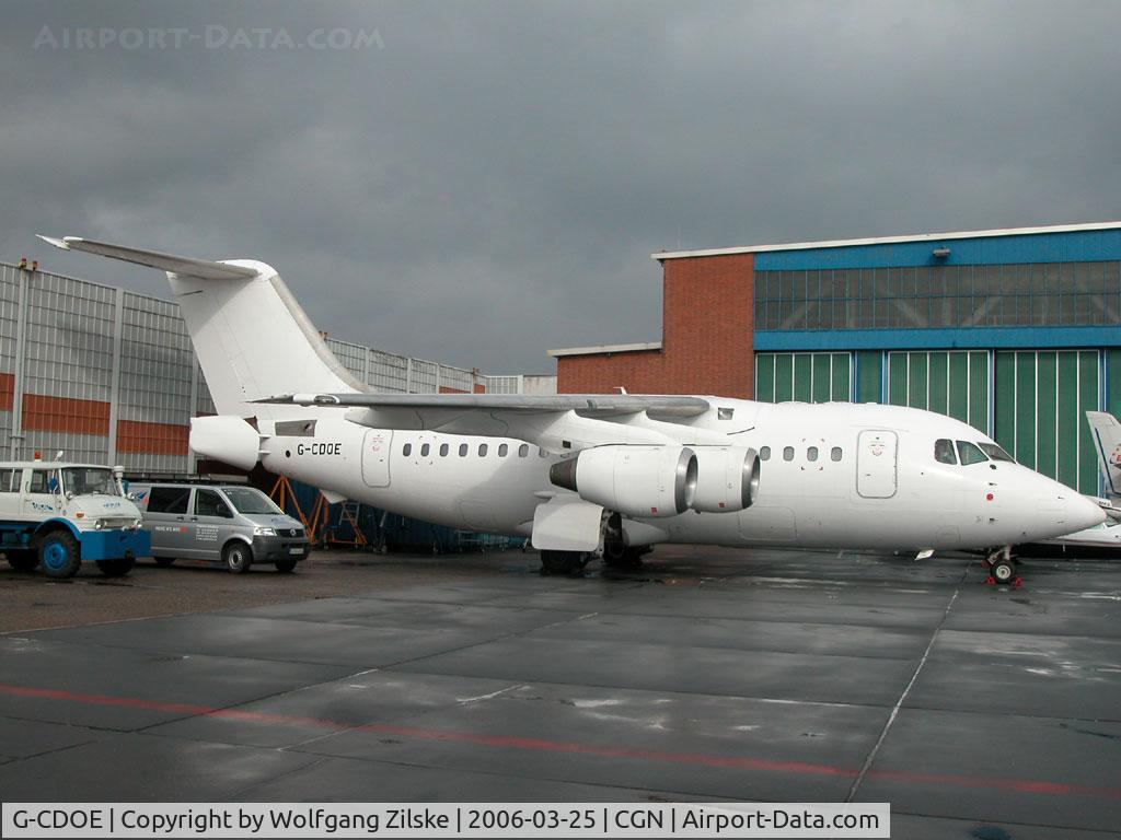 G-CDOE, 1993 British Aerospace Avro 146-RJ70 C/N E1224, Visitor at Nayak