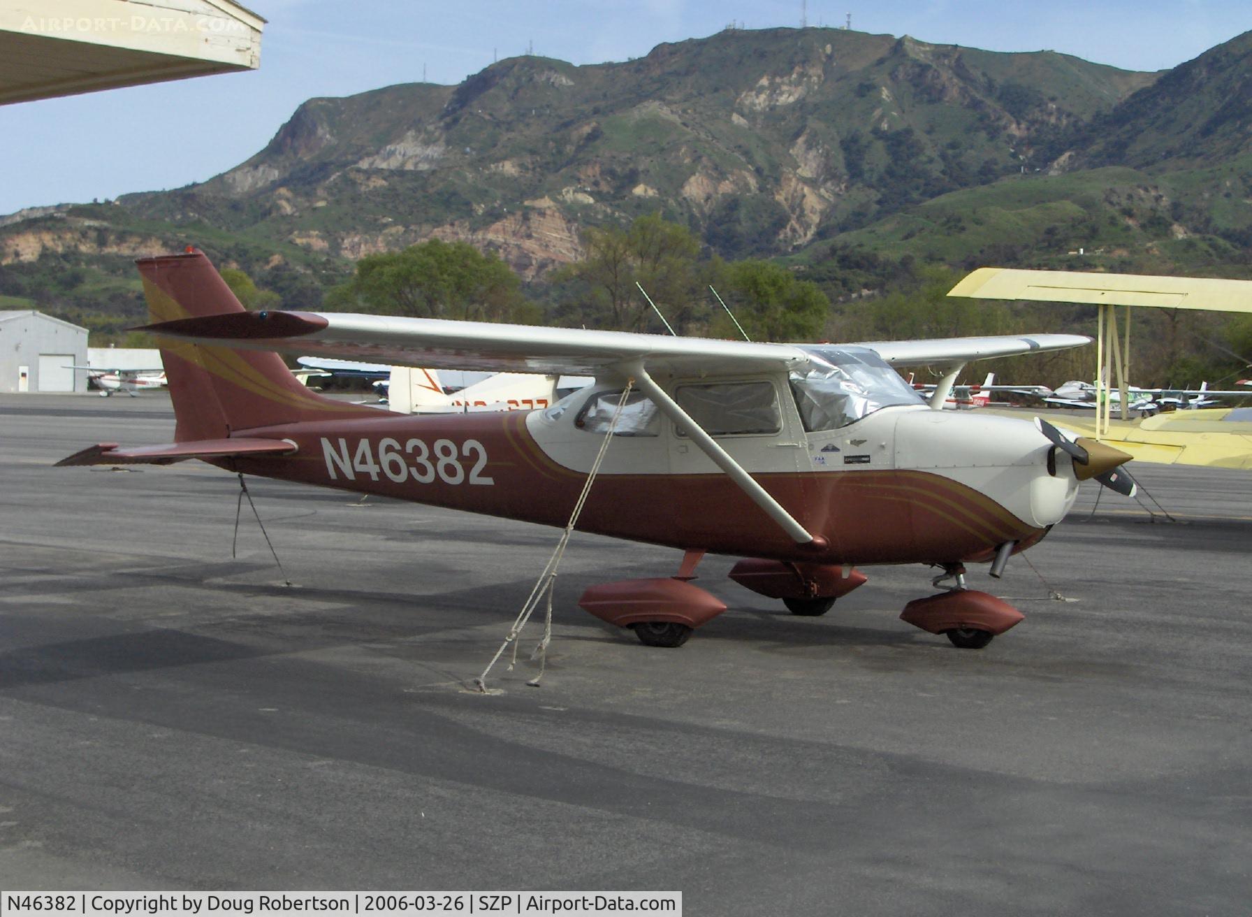 N46382, 1968 Cessna 172K Skyhawk C/N 17257230, 1968 Cessna 172K, Lycoming O-320-E2D 150 Hp