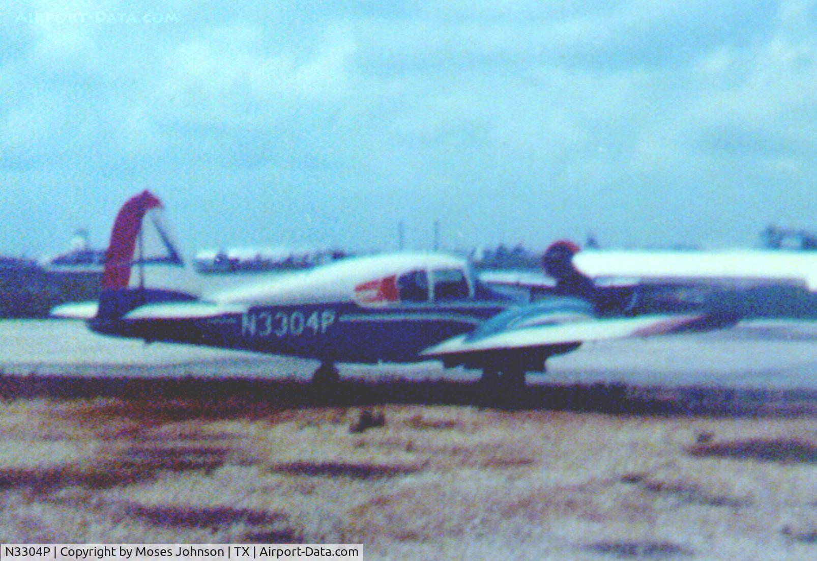N3304P, 1958 Piper PA-23-160 Apache C/N 23-1254, Photo taken in mid 1960's