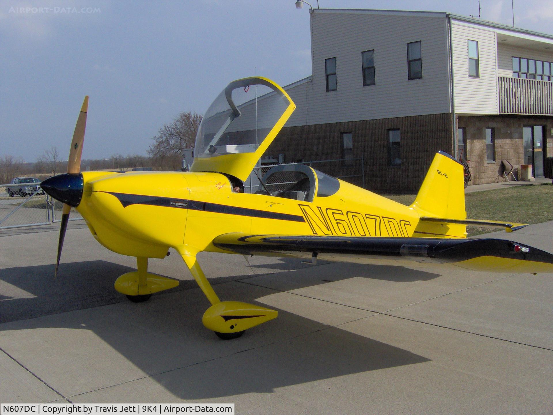 N607DC, 1991 Vans RV-6 C/N 20007, 1991 RV6