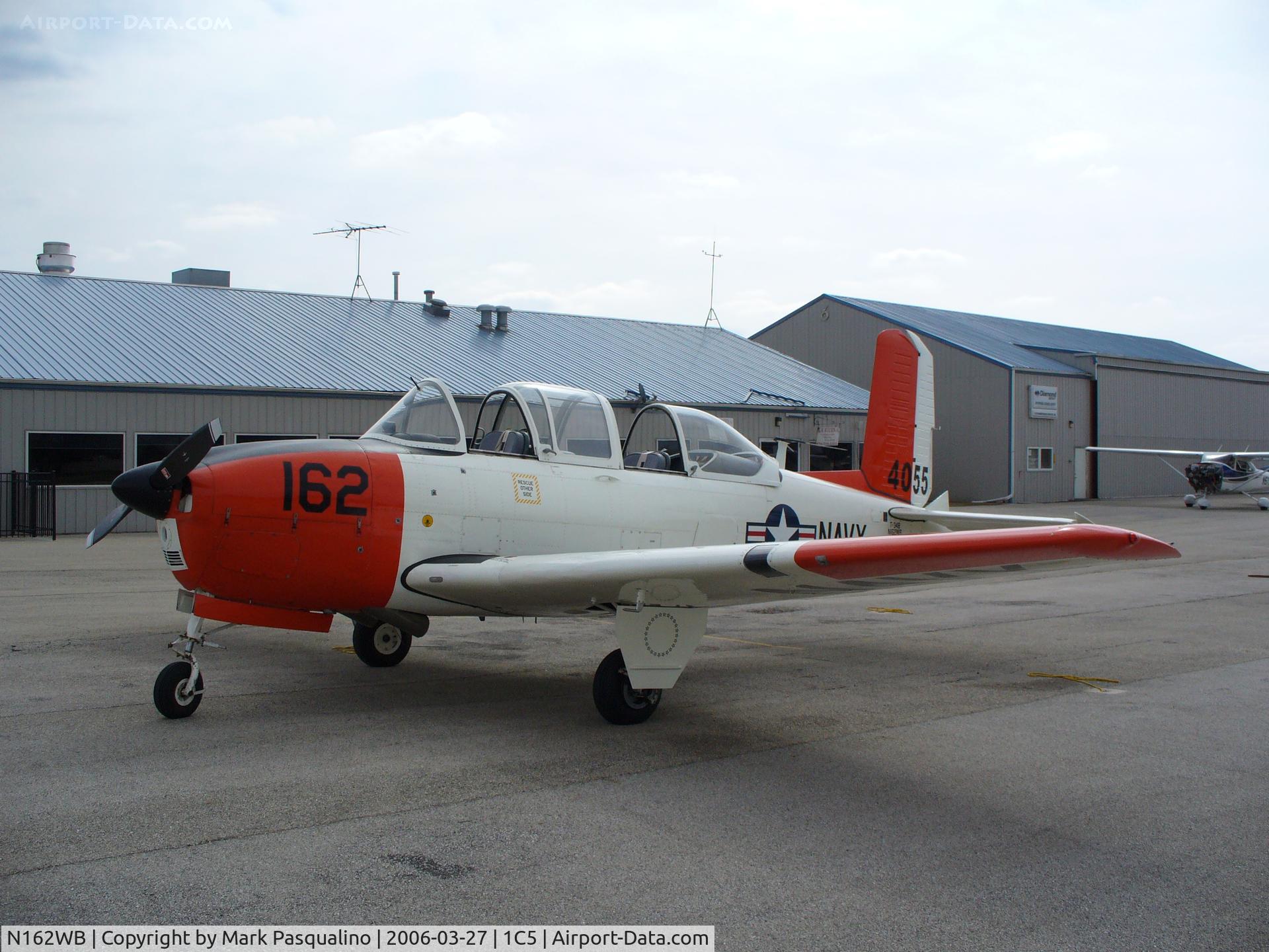 N162WB, 1957 Beech T-34B C/N BG-362JS, Beech T-34B