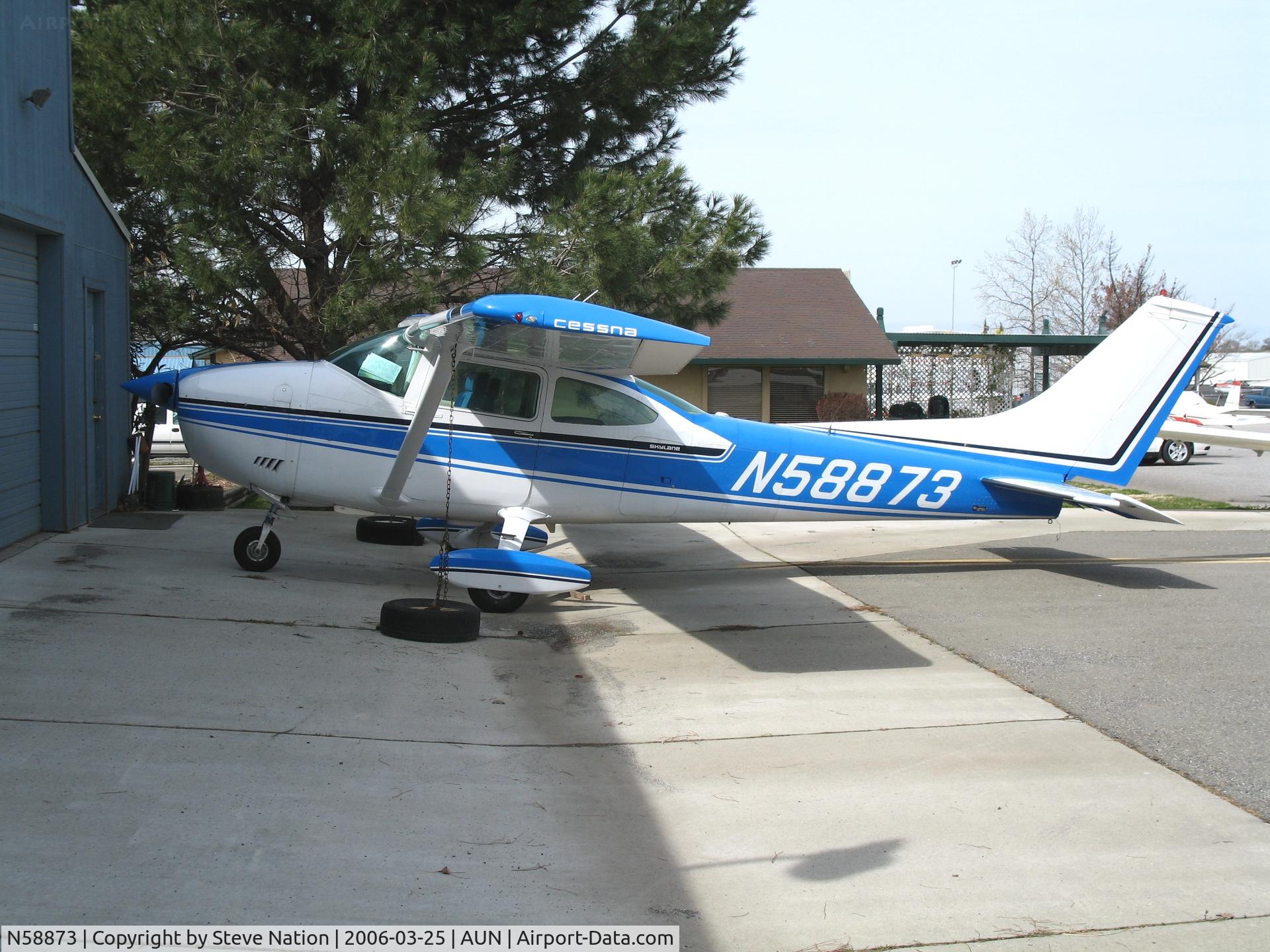 N58873, 1973 Cessna 182P Skylane C/N 18262362, 1973 Cessna 182P at Auburn Municipal Airport, CA