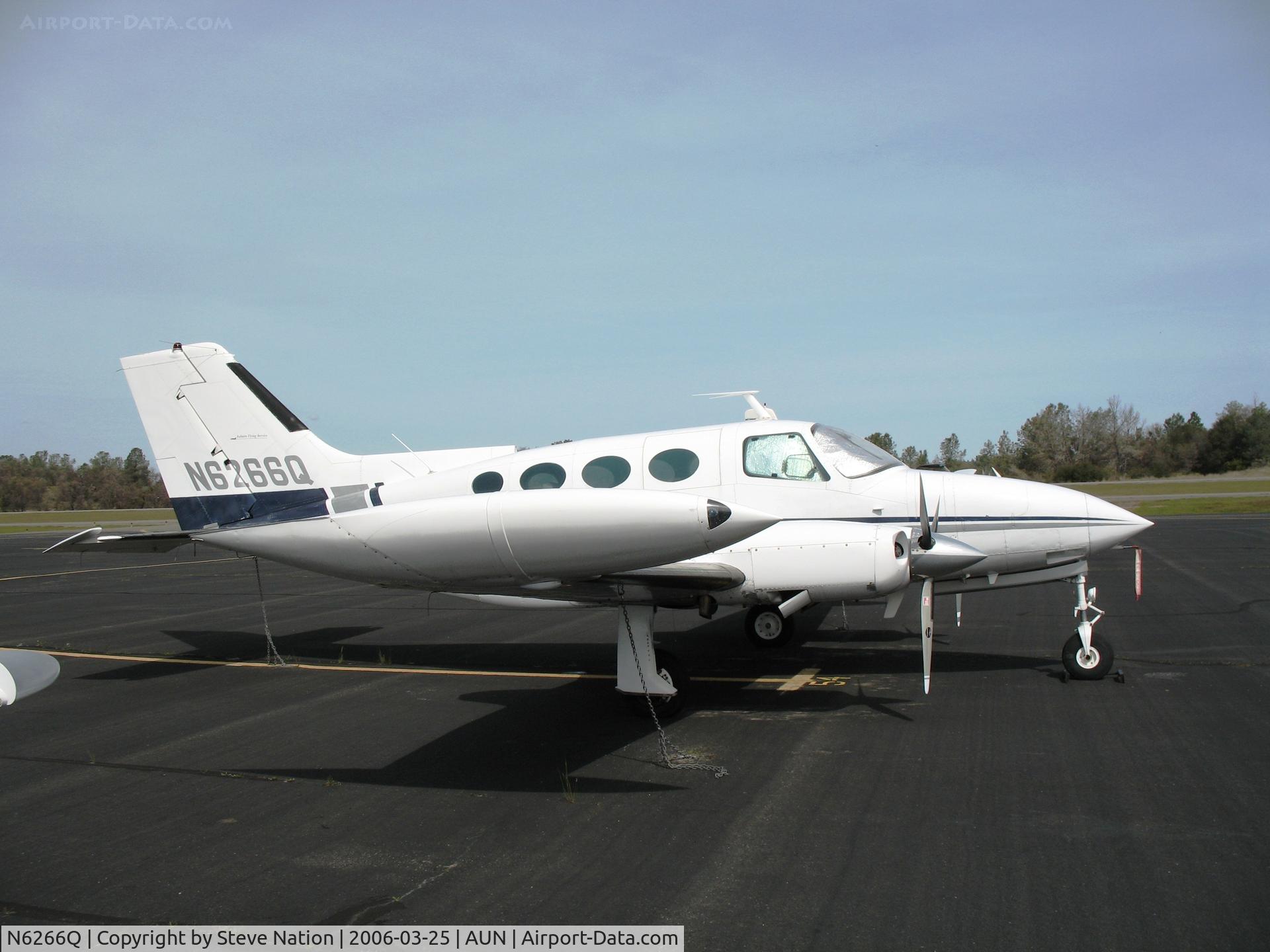 N6266Q, 1969 Cessna 401A C/N 401A0066, Auburn Flying Service 1966 Cessna 401A at Auburn Municipal Airport, CA