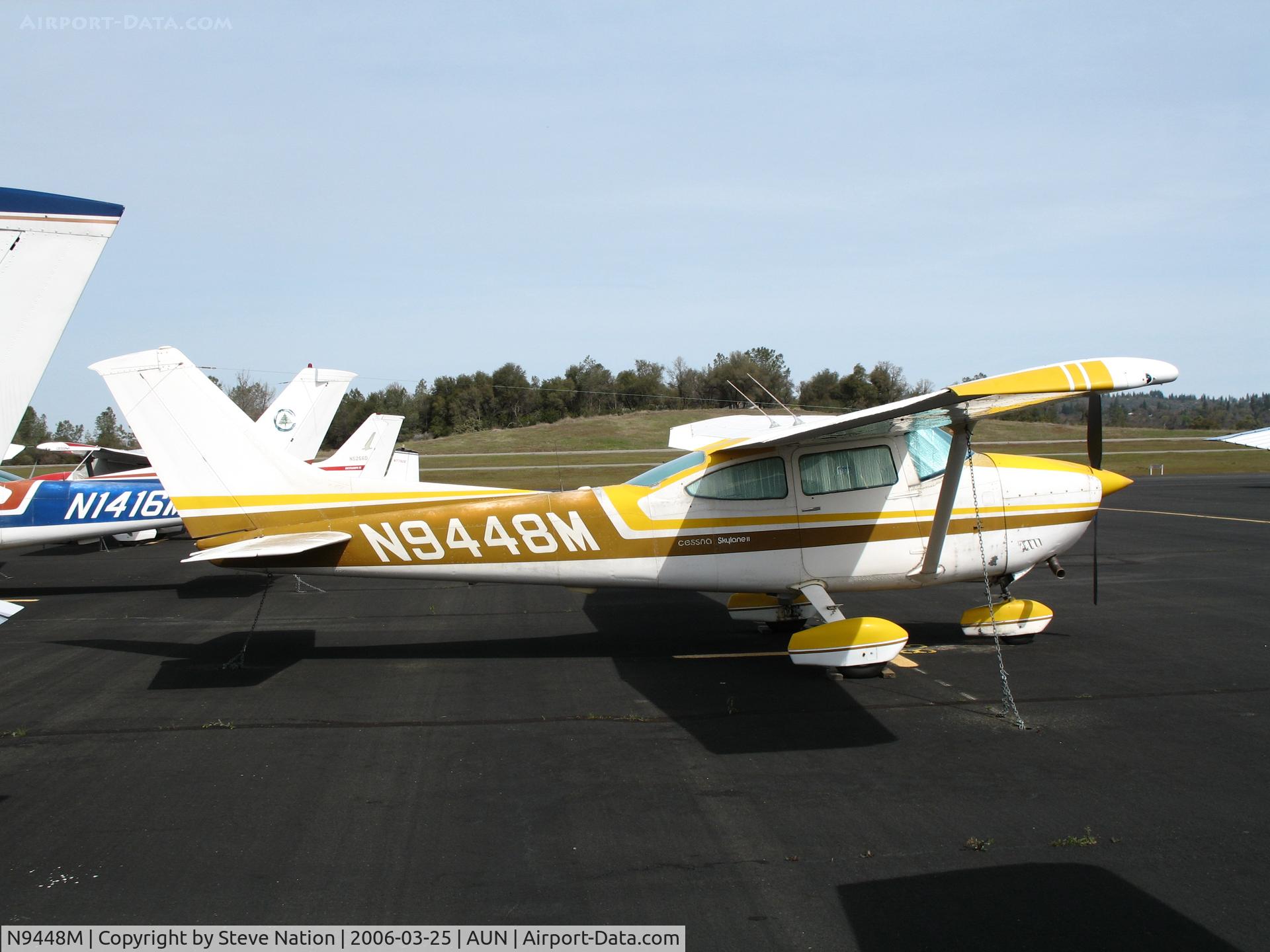 N9448M, 1976 Cessna 182P Skylane C/N 18264764, 1976 Cessna 182P at Auburn Municipal Airport, CA