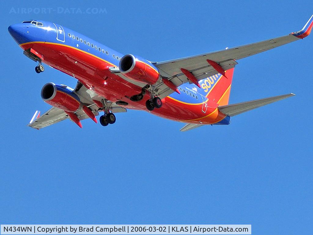 N434WN, 2003 Boeing 737-7H4 C/N 32454, Southwest Airlines / 2003 Boeing 737-7H4