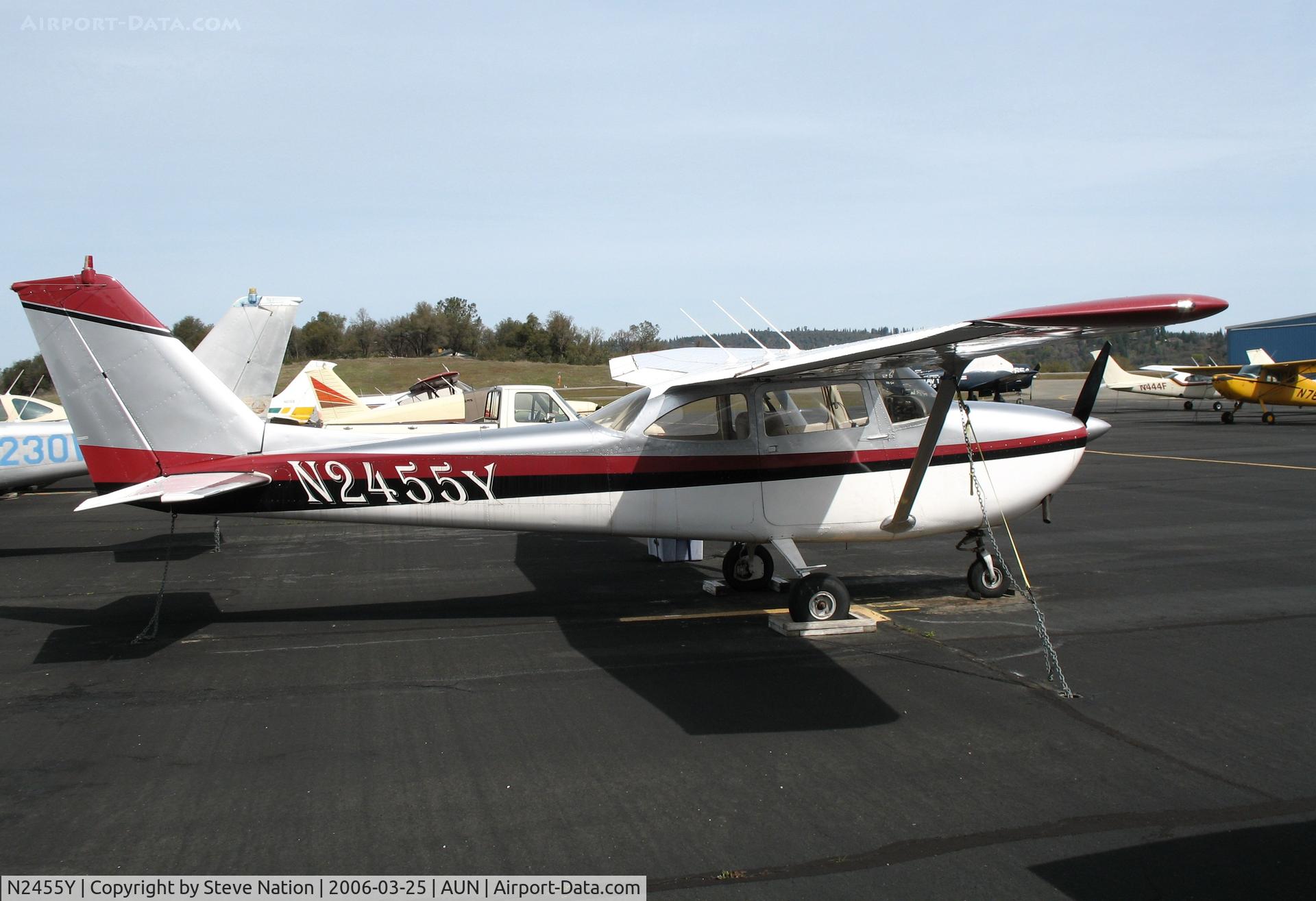 N2455Y, 1962 Cessna 172D C/N 17249755, Beautiful 1962 Cessna 172D at Auburn Municipal Airport, CA