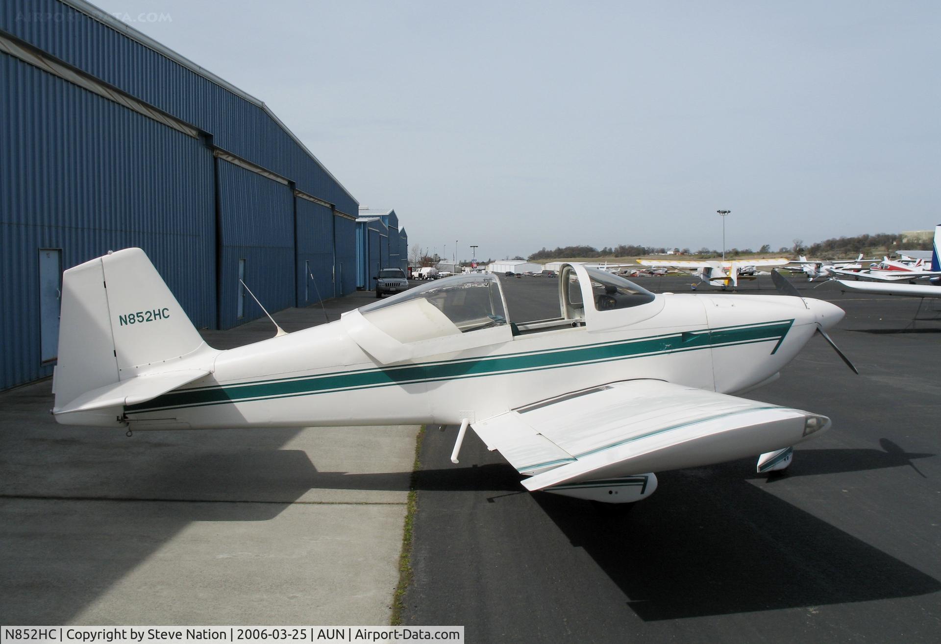 N852HC, Vans RV-6A C/N HC20852, 2003 Robert Campbell RV-6A homebuilt at Auburn Municipal Airport, CA