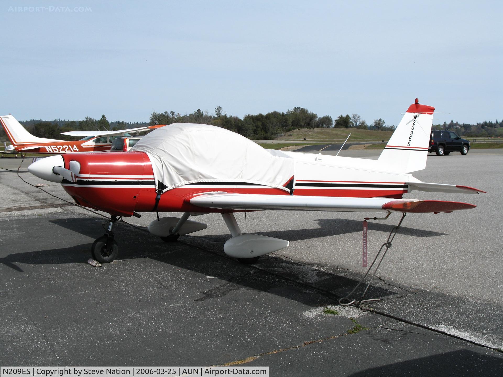 N209ES, 1971 Bolkow Bo-209 Monsun C/N 146, Moms Aviation 1971 MBB BO209 Monsun at Auburn Municipal Airport, CA