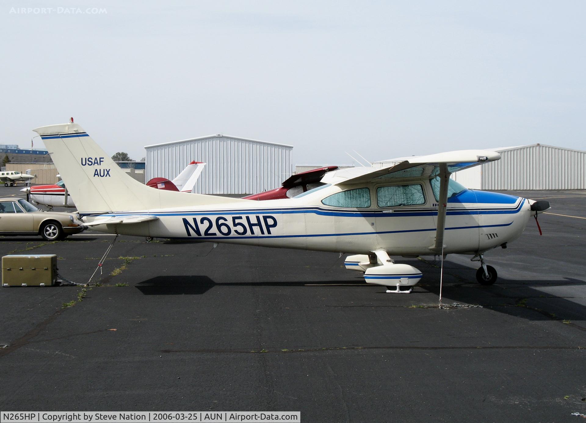 N265HP, 1985 Cessna 182 Skylane C/N 18268519, Civil Air Patrol 1985 Cessna 182 USAF AUX at Auburn Municipal Airport, CA