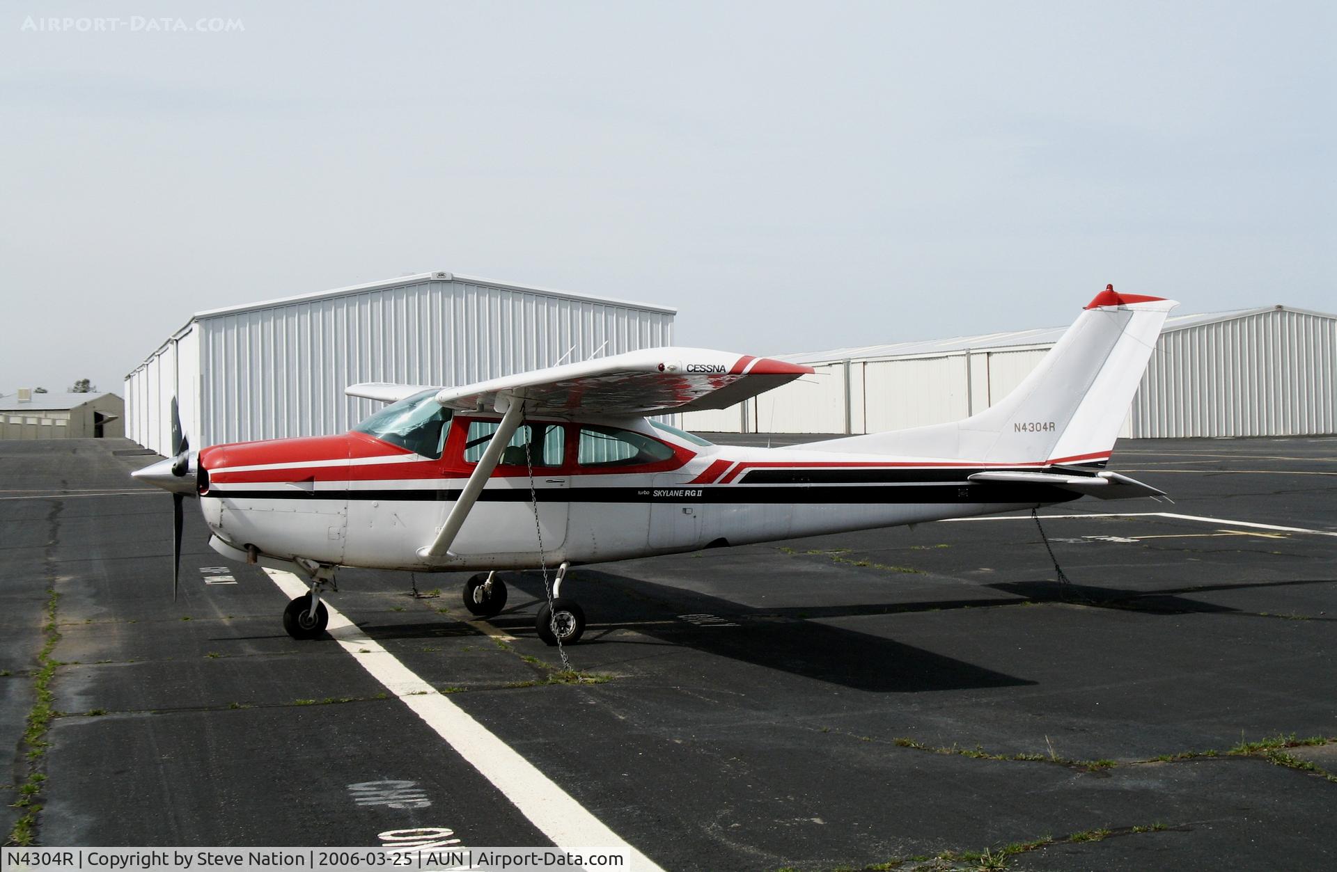 N4304R, 1978 Cessna TR182 Turbo Skylane RG C/N R18200587, 1978 Cessna TR182 at Auburn Municipal Airport, CA