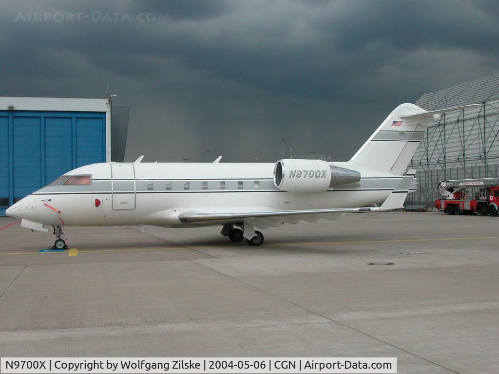 N9700X, 1995 Canadair Challenger 601-3R (CL-600-2B16) C/N 5186, rare visitor
