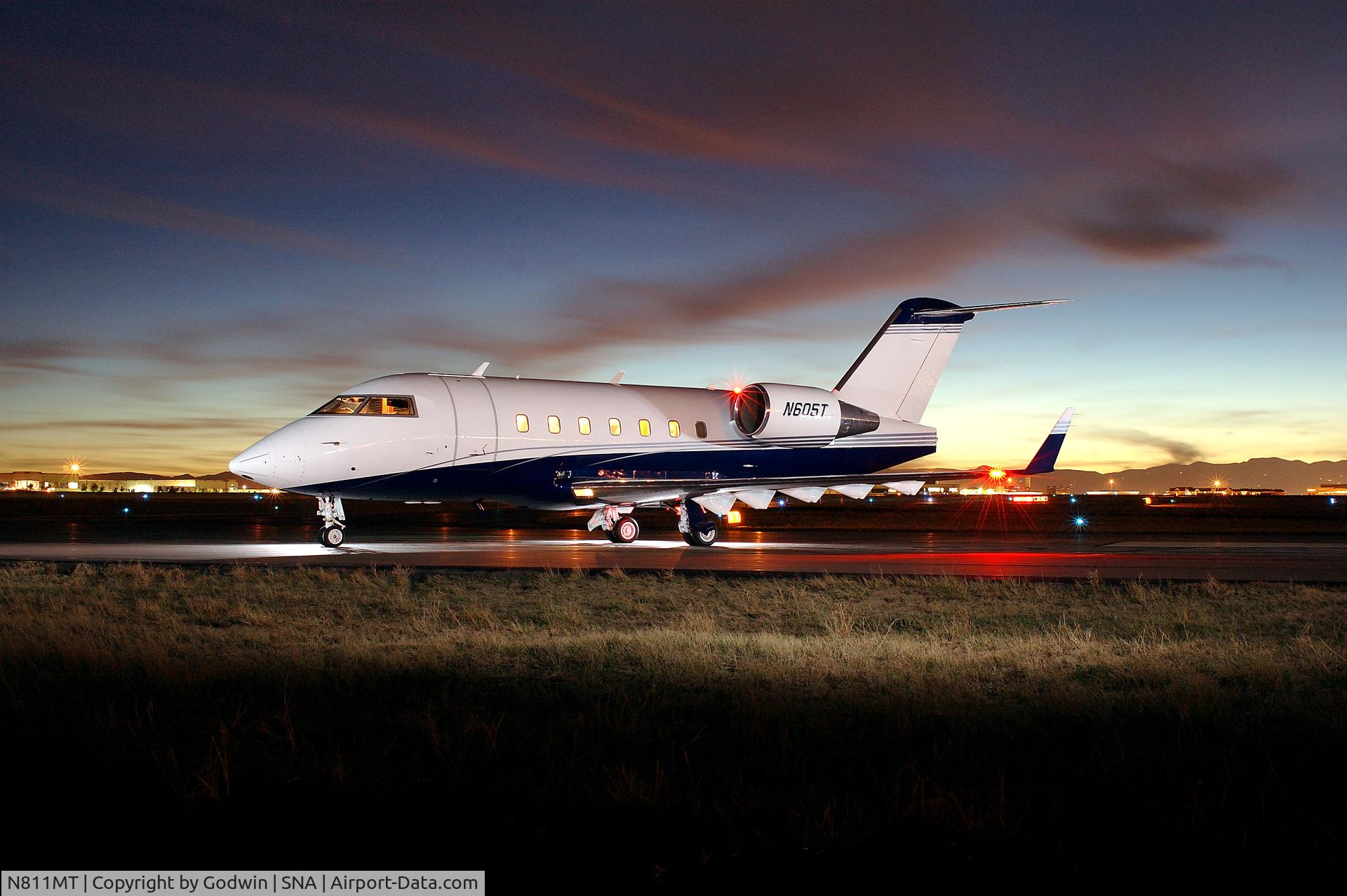 N811MT, 1981 Canadair Challenger 600 (CL-600-1A11) C/N 1024, N811MT