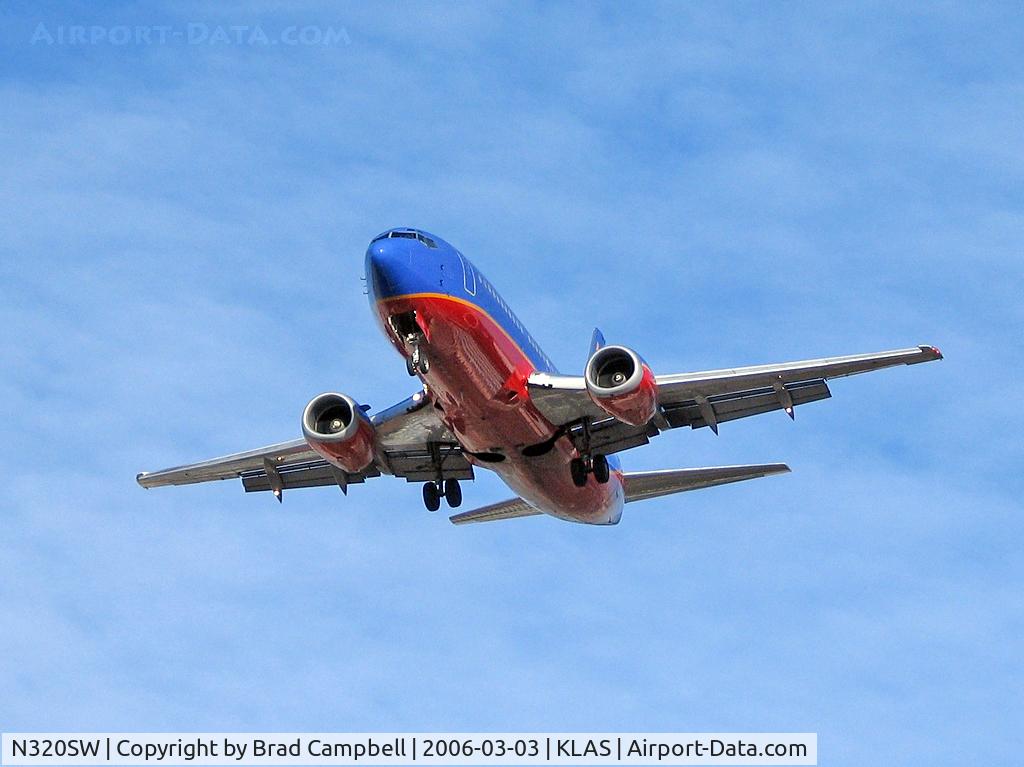 N320SW, 1987 Boeing 737-3H4 C/N 23341, Southwest Airlines / 1987 Boeing 737-3H4